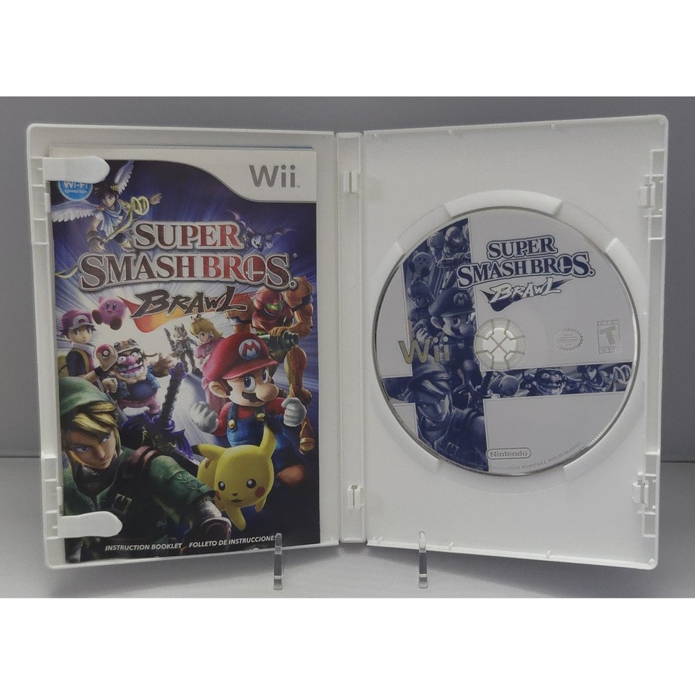 Super Smash Bros. Brawl - Nintendo Wii 2008 - Complete in Box (CIB) - Tested - Picture 2 of 14